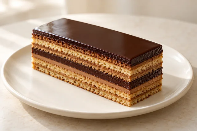 Opera Cake — Illustrative image