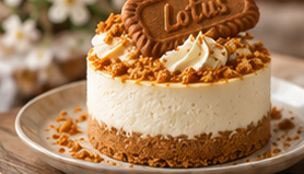 Lotus Cheesecake — Large — Illustrative image