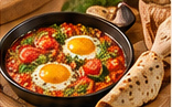 Shakshuka & Tea — Illustrative image